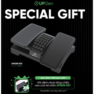 Bộ 4 đệm tăng chiều cao 3cm của kê chân UPGEN K01