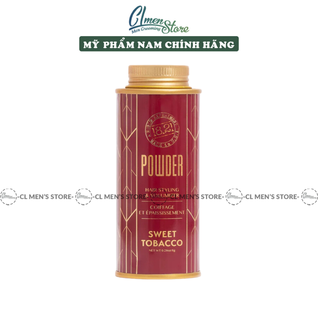 Bột Tạo Phồng Tóc 18.21 Man Made Hair Powder Sweet Tobacco - 8g