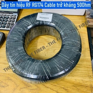Dây tín hiệu RF RG174 Cable trở kháng 50Ohm