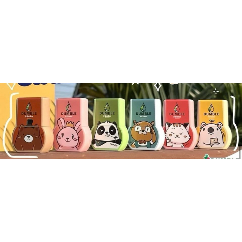 Ống hít mũi 2 đầu Dumble Thái Lan nhiều màu