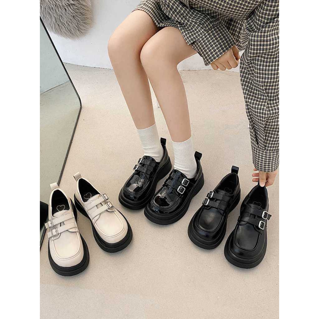 Giày oxford nữ basic Kichi Shoes 838 𝗧𝗛