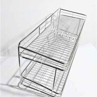KỆ TREO 2 TẦNG INOX CAO CẤP ( ĐỦ SIZE) KỆ ĐỰNG CHÉN ĐĨA NHÀ BẾP