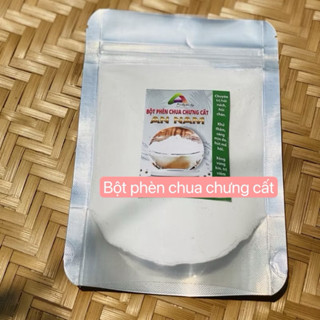   50g  Bột phèn chua đã chưng cất an nam 