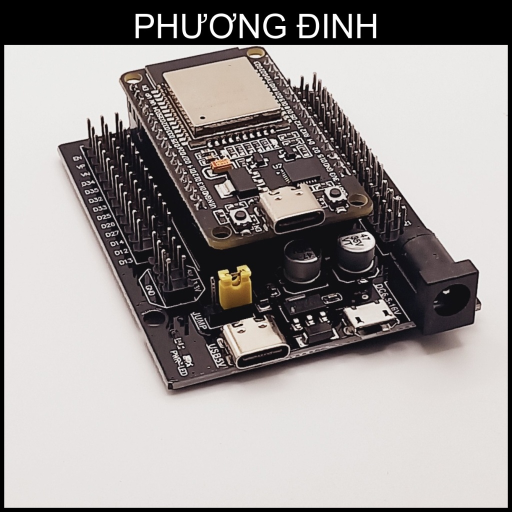 [P0007] Đế Ra Chân (Breakout Board) Cho ESP32 Devkit V1 & ESP32-S 30 Chân