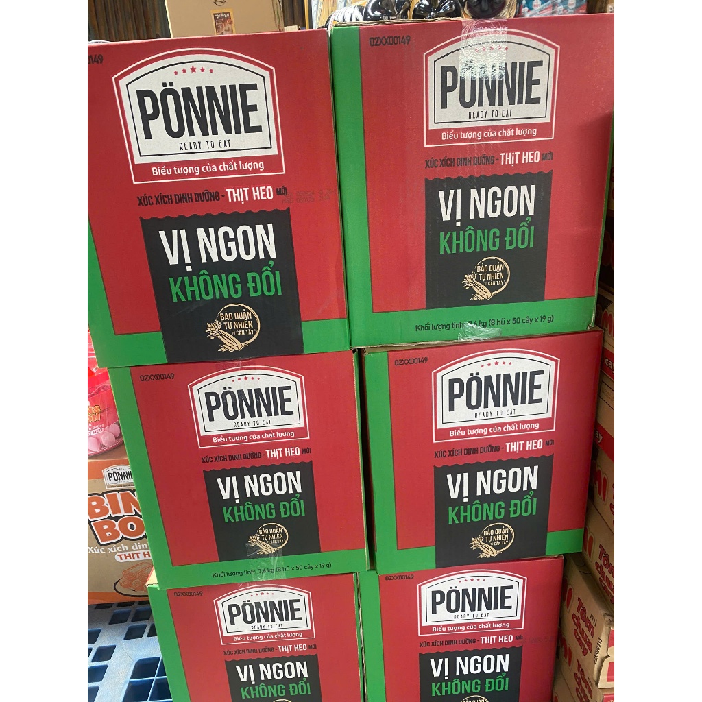 Xuc Xich Ponie các loại