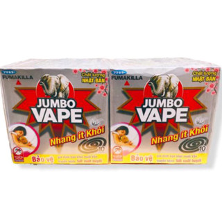  Combo 10 hộp Nhang Muỗi Jumbo Vape 