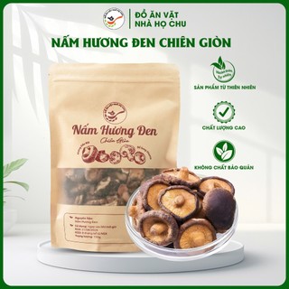 Nấm Hương Đen Chiên Giòn Vị Cay Mặn Nhẹ Đồ Ăn Vặt Giàu Dinh Dưỡng Nhà Họ Chu