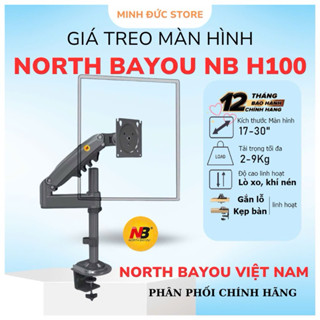 Giá Treo Màn Hình Máy Tính NB H100 17 -30 inch - Tải Trọng 12kg ( BH Chính Hãng 12 Tháng )
