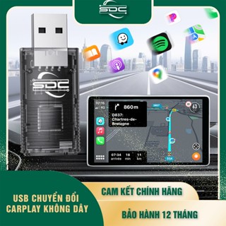 SDC USB Adapter chuyển đổi Carplay không dây trên ô tô