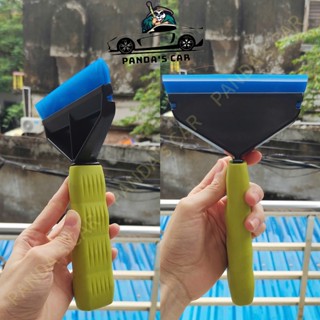  Gạt tay cầm có CHIA NGÓN lưỡi cao su dán Film Phim cách nhiệt kính xe ô tô nhà kính PANDA's CAR 