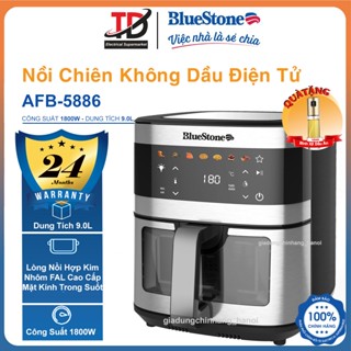 Nồi Chiên Không Dầu BlueStone AFB-5886, Công Suất 1800w - Dung Tích 9.0Lit, Hàng Chính Hãng