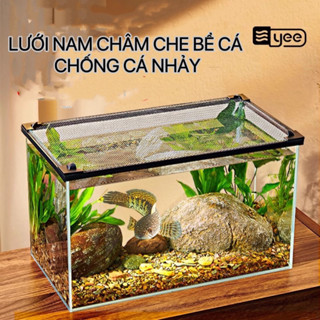 Lưới Nam Châm Dùng Làm Nắp Hồ Che Bể Cá Chống Cá Nhảy