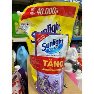 Nước rửa chén bát sunlight chanh 100 túi 3,1kg.