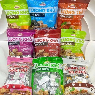 Combo 2 túi lương khô FUCUCO nhiều vị bổ sung năng lượng viên mini gói 400gr giá siêu rẻ