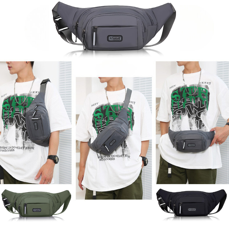 Túi thắt lưng ngoài trời đa chức năng dành cho nam và nữ chạy bộ - Túi đựng điện thoại di động dung lượng lớn chống thấm