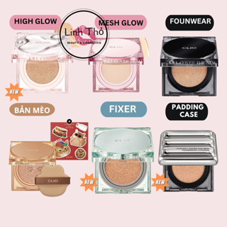[FULLSIZE- KÈM LÕI] Phấn nước Cushion Clio Kill Cover GLOW/ FIXER/ FOUNDWEAR / HIGH GLOW