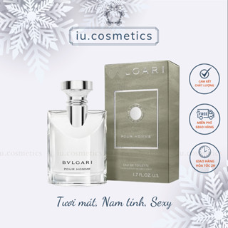Nước hoa nam B.V.eo Pour Homme EDT 100ml - Dầu thơm mạnh mẽ nam tính - iu.cosmetics