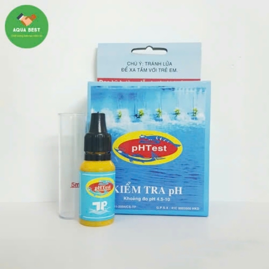 [Chính Hãng] Dung dịch kiểm tra PH của nước - Bộ test PH, Hộp Test pH của nước