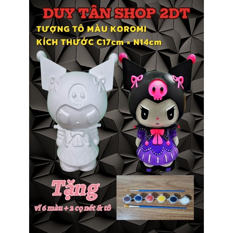 Tượng Tô Màu koromi cho bé.