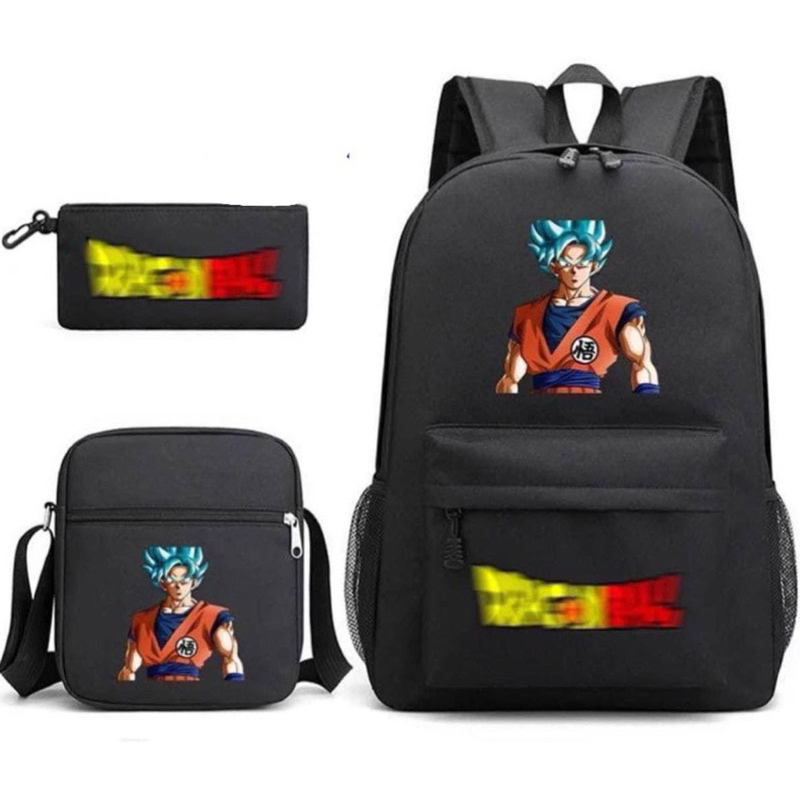 Set balo 3 món đi học DRAGONBALL CB07 vừa A4