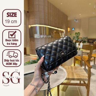 Túi đeo vai dây xích size 20 [Sài Gòn Túi]