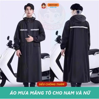 Áo Mưa 1 người Áo Mưa Măng Tô Toàn Thân, Chất Vải Siêu Bền, Chống Thấm Tốt