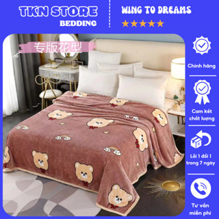 Chăn nỉ tuyết nhung kích thước 2mx2m3 phù hợp cho mùa hè thu nằm phòng điều , văn phòng tiện lợi