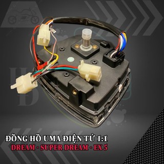 Đồng hồ điện tử UMA cho xe Dream - Ex5 hàng chuẩn 1:1