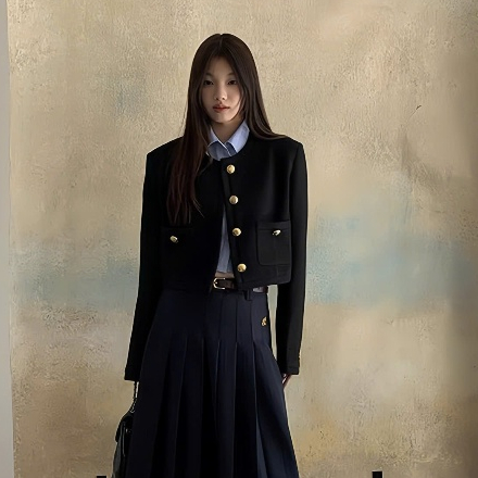 Áo Khoác Dạ (Form Rộng) Dáng Lửng Basic HH90 HaLuu Store | BigBuy360 - bigbuy360.vn