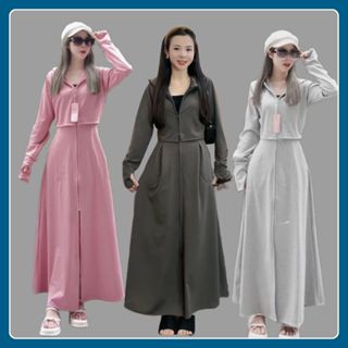 Áo Chống Nắng Toàn Thân Nữ 2 lớp croptop From Dài Rộng Chất Vải Umi Hàn Chống Tia UV