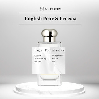  Nước hoa nữ N.EMBYVN english pear & freesia nồng độ Cologne hương Nhẹ nhàng Nữ tính 