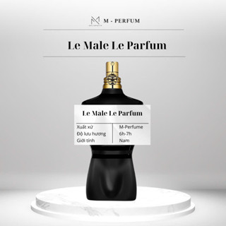 Nước hoa nam N.EMBYVN Le Male Le Parfum EDP dung tích 10ml phong cách Gợi cảm, Quyến rũ, Thu hút
