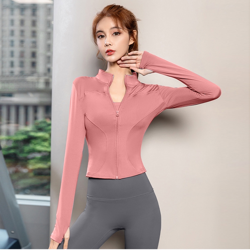 A12 — Áo khoác thể thao tay dài phối lưới 6