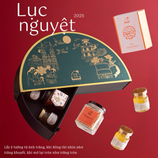 Set Quà Tặng Trung Thu Cao Cấp Lục Nguyệt NANA FARM - Bộ Sưu Tết 2025 Phiên Bản Giới Hạn