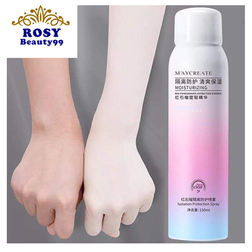 (Rẻ Vô Địch) Xịt Chống Nắng Trắng Da MayCreate 150ml Nâng Tone, Chống Nước, Chống Nắng Xcn1