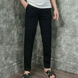  Quần Tây Âu Nam hàng cao cấp quần tây trơn quần tây âu phối 4 sọc trắng đen mẫu mới phong cách trẻ trung sang trọng 