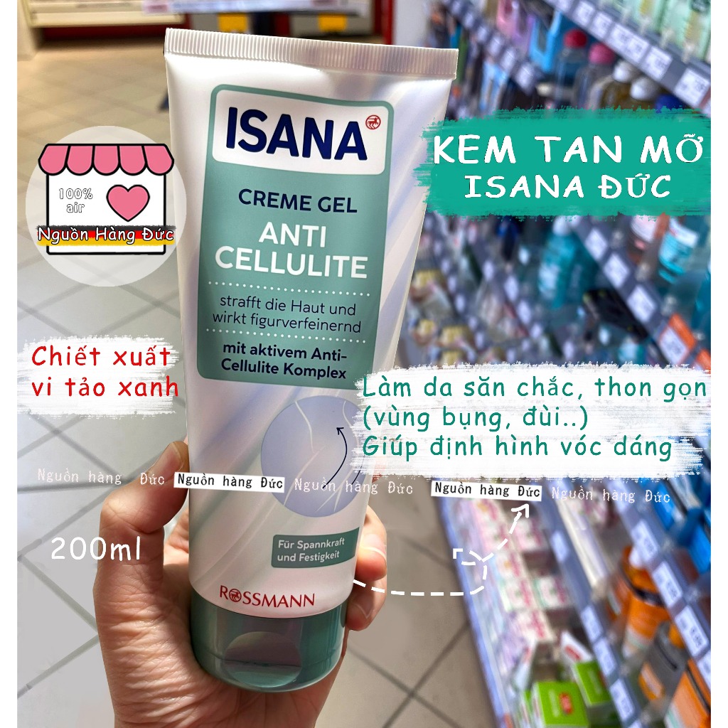 [Mẫu mới nhất] Kem tan mỡ, làm săn chắc bụng, đùi, mông Balea Đức an Toàn - Nguồn hàng Đức