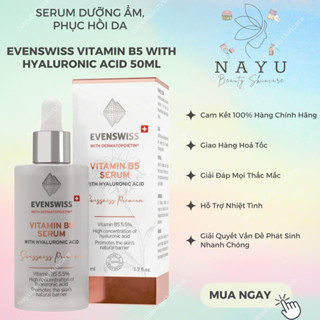 [HÀNG CÔNG TY] SERUM DƯỠNG ẨM, PHỤC HỒI DA EVENSWISS VITAMIN B5 WITH HYALURONIC ACID