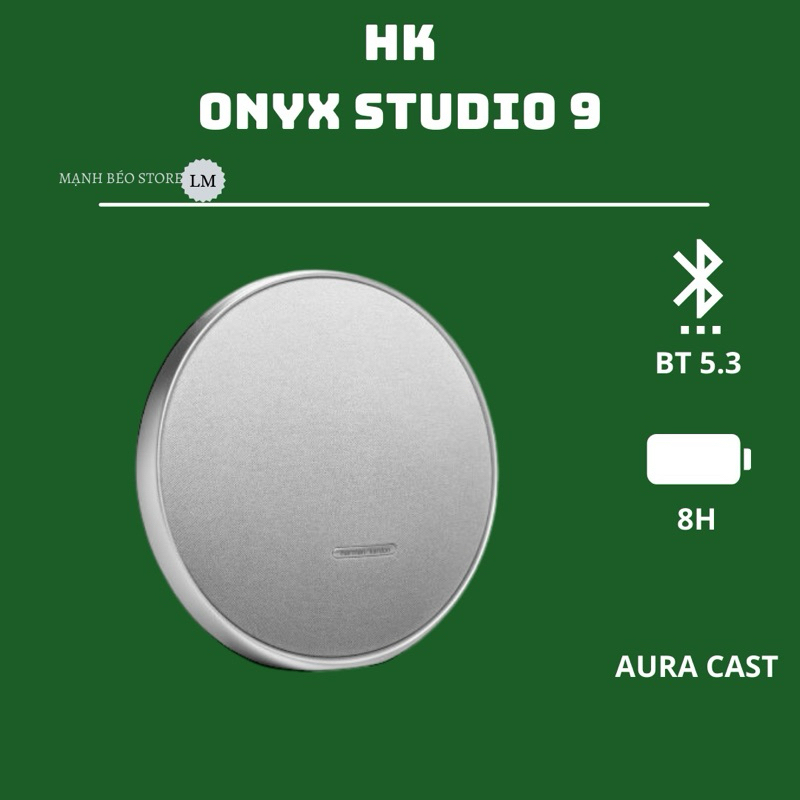 Loa Bluetooth Harman/Kardon Onyx Studio 9 - 50W, hỗ trợ EQ - Chính hãng BH 15 Tháng PGI