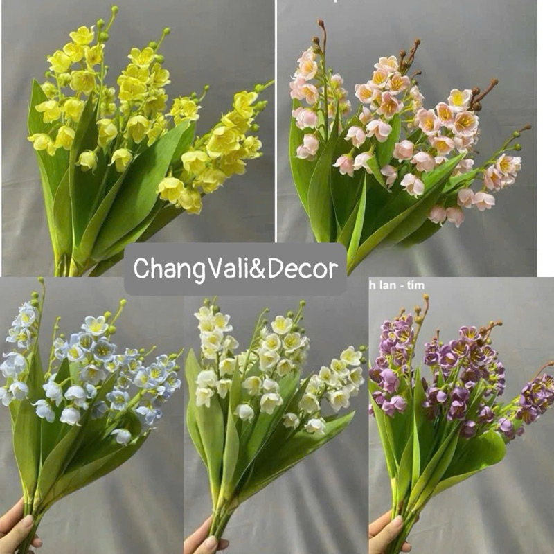 Hoa Giả, Hoa Linh Lan Bó Hoa Cưới Cầm Tay Cô Dâu