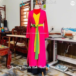 Sét áo tứ thân thị mầu mớ ba mớ bảy tm2