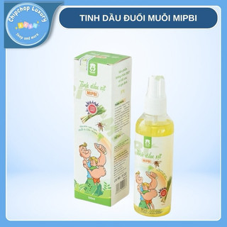 Tinh dầu xịt muỗi mipbi, tinh dầu đuổi muỗi mipbi 100ml phân phối chính hãng an toàn cho bé