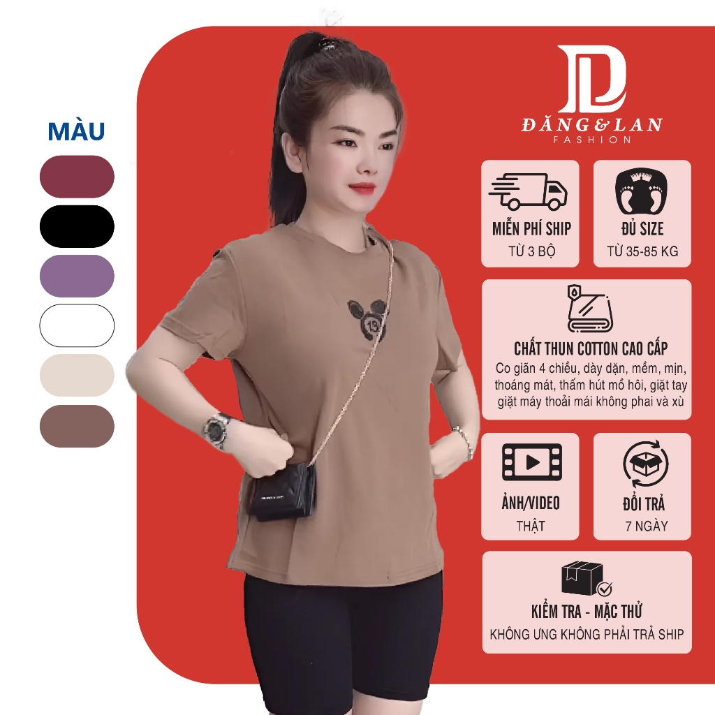 Đồ Bộ Nữ Đồ Mặc Nhà Mùa Hè 𝗗𝗟 𝗙𝗮𝘀𝗵𝗶𝗼𝗻 Mã F