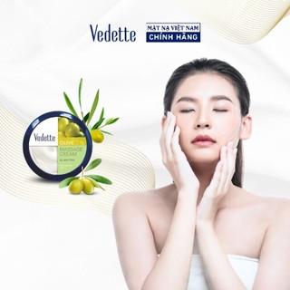 Kem Massage mặt và cổ Vedette Olive 145ml - Da mềm mại, Căng mịn & Cảm giác thư thái