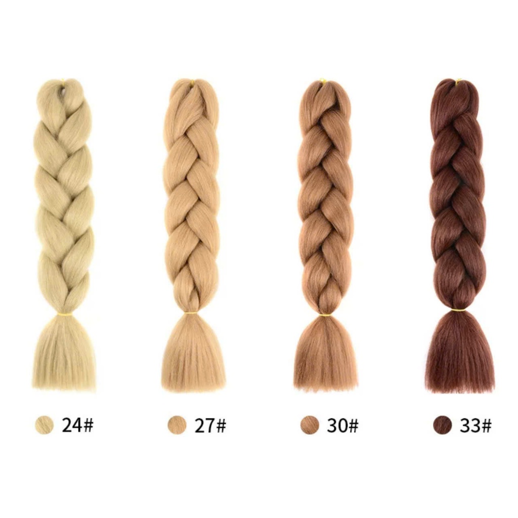 ( SỈ phụ kiện)Phụ kiện tóc giả  60cm- bó 100gr dài tự nhiên thời trang cho búp bê- handmade Doll hai