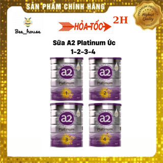  Sữa A2 Platium số 1,2,3,4 Úc chuẩn chính hãng 900gram Mẫu mới - Beehouse 