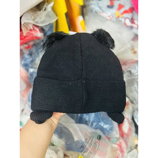 Mũ len ghi quả bông HM