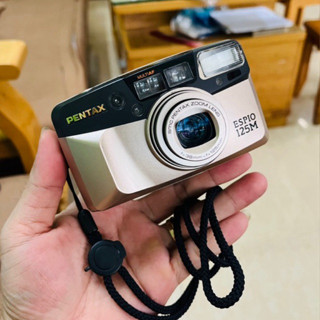 Máy ảnh film PNS PENTAX ESPIO 125M GOLD + lens SMC PENTAX 38-125mm