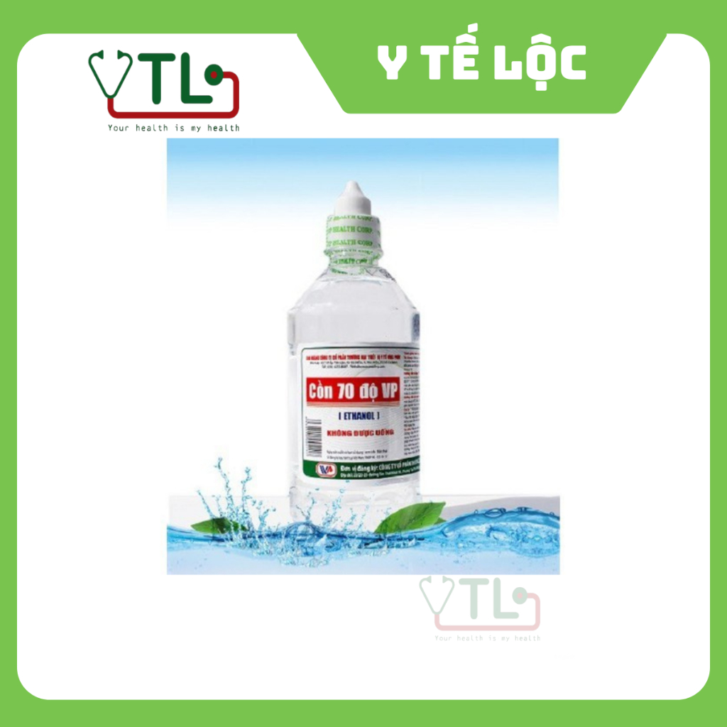 Cồn 70 độ Vĩnh Phúc chai 1000ml