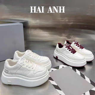 Giày Thể Thao Nữ Sneaker Độn Đế 5cm Tăng Chiều Cao Min Min 2 Màu Đi Mùa Đông - HẢI ANH SHOES